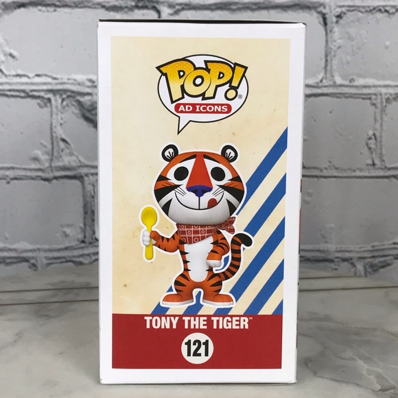 Funko Pop Ad Icons Exclusive Kellogg’s Frosted Flakes Tony The Tiger Figurine - Picture 4 of 12